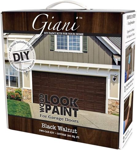 Giani Wood Look Paint Kit for Garage Doors (English Oak) in Saudi Arabia