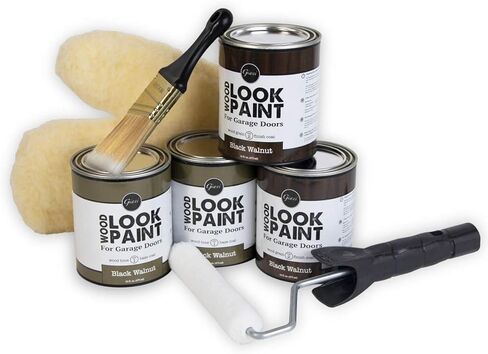 Giani Wood Look Paint Kit for Garage Doors (English Oak) in Saudi Arabia