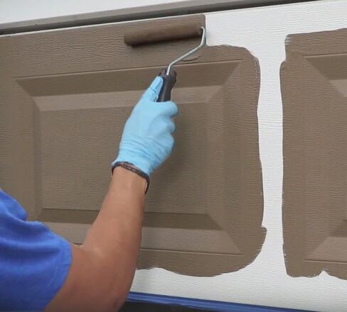Giani Wood Look Paint Kit for Garage Doors (English Oak) in Saudi Arabia