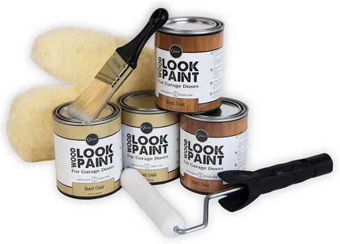 Giani Wood Look Paint Kit for Garage Doors (English Oak) in Saudi Arabia