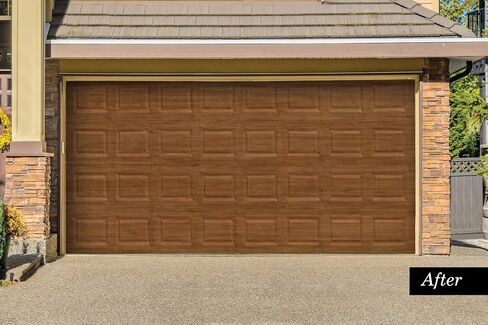 Giani Wood Look Paint Kit for Garage Doors (English Oak) in Saudi Arabia