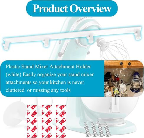Stand Mixer Attachment Holder Fits Kitchenaid Mixer Accessories, W/screws in Kuwait
