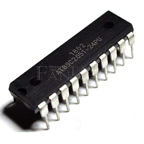 5pcs AT89C2051-24PU DIP20 AT89C2051-24 DIP AT89C2051 NEW and Original IC in Saudi Arabia