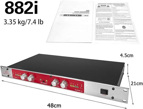 882I Professional Audio Enhancer, Sound Exciter Maximizer, Podcast Equipment Processor, Studio Mixer Vocal Effects Processor for House Karaoke, Stage, Live Broadcast,Performance in Saudi Arabia