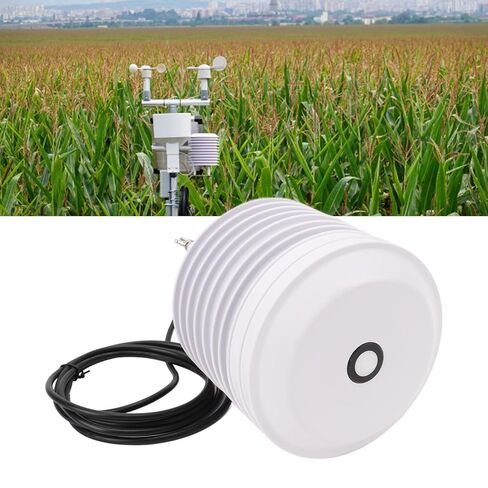 Weather Sensor Loer Box 4 in 1 Light Intensity CO2 Atmosphere Temperature and Humidity Transmitter for Outdoor Environment 9 to 30V ABS Material 1265g (YGC-BYX-M-KV-A1) in Saudi Arabia