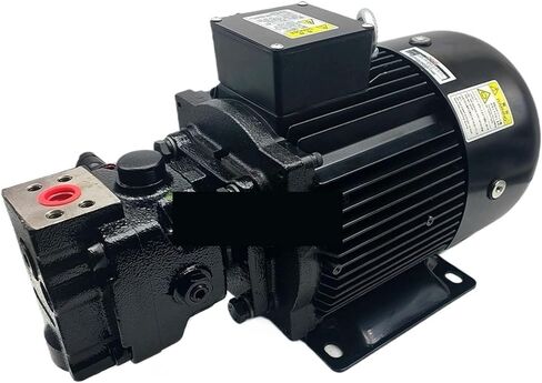 1PC مضخة تحرير هيدروليكية مع محرك كهربائي UVN-1A-2A4-22S-4-6162C Power 4P-2.2KW 200/220V مضخة VANE VANE in Kuwait