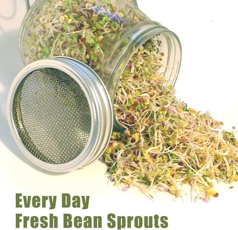 9 PCS من الفولاذ المقاوم للصدأ من الأغطية ، و sproutings جرة أغطية الفولاذ المقاوم للصدأ تنبت من 86 ملم/3.3 بو " in Kuwait