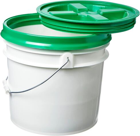 أغطية ختم غاما مقابل 3.5 و 5 و 6 و 7 جالون - حزمة من 6 أغطية غاما سوداء - أغطية Food Grade BPA قابلة لإعادة الاستخدام ، مصنوعة في الولايات المتحدة الأمريكية in Kuwait