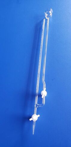 Beyondsuppy -Lab Glass Micro Burette 10ml PTFE New in Saudi Arabia