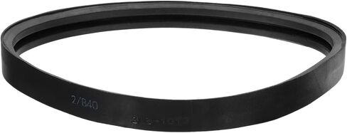uxcell 2/B86 Classic Wrapped 2 Banded/2 Ribs V-Belt, 89" Outside Circumference Wrapped Industrial Rubber V-Belt B Profile V-Belt for Industrial Machinery Equipment, Black in Saudi Arabia