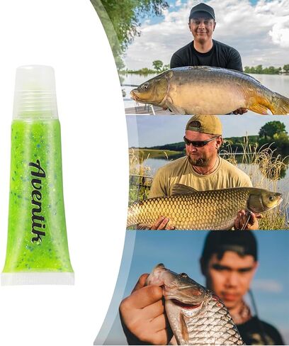 Fish Attractant Gel Luminous Green Fishing Lure Attraction Enhancer Scent for Bass, Crappie and Trout Attractant in Saudi Arabia