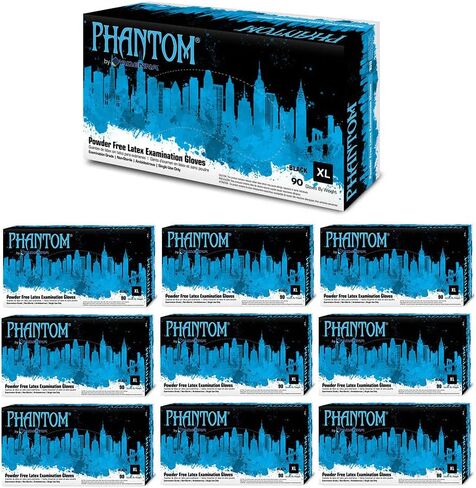 Phantom 6 MIL PATTX Powder Free Gloves (Small -100) in Kuwait
