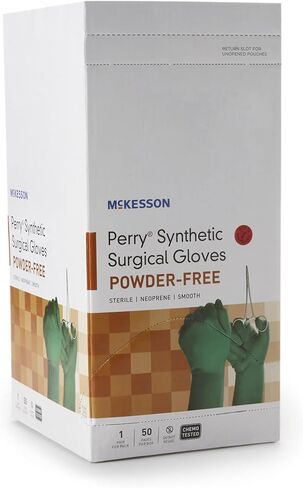 McKesson Perry Performance Plus Disposable Sterile Pair Polychloroprene Surgical Glove Extended Cuff Length in Saudi Arabia
