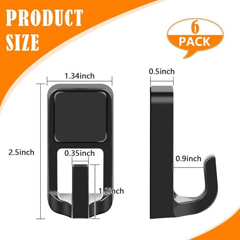 6 أجزاء من خطافات الشواية المغناطيسية ، خطافات مغناطيس للشوايات ، حامل أواني مغناطيسي شديدة التحمل لتعليق أدوات الشواء ، المطبخ ، الثلاجة ، الفرن ، المفتاح ، أكاليل الزهور in Kuwait