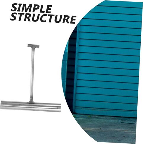 Angoily 2PCS Heavy Duty T-Shaped Manhole Hook for Lifting Manhole Covers, Storm Drains, Stainless Steel Drain Lifting Hooks for Utility Work in Saudi Arabia