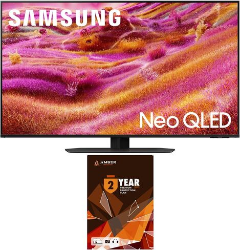 Samsung qn65qn90fafxza 65 بوصة Neo Qled 4K QN90F Vision TV Smart TV مع خطة حماية العنبر لمدة 3 سنوات (2025) in Saudi Arabia