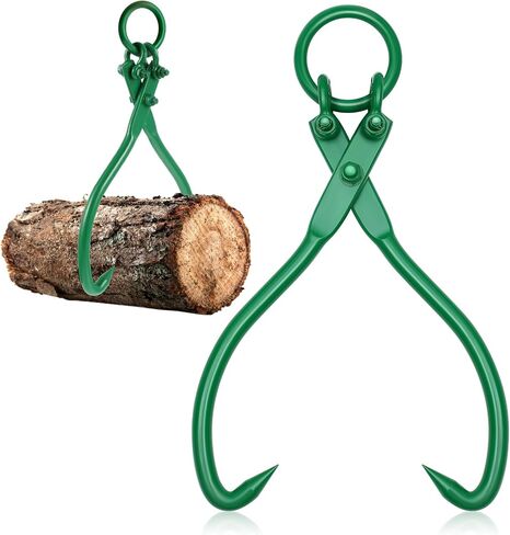Barydat Timber Claw Hook 18 بوصة السجل رفع الملقط السجل الخشبي الشاقية السجل المسبق خطاف الصلب Skidding ملقط لجرار الشاحنة معالجة الفك السحب in Saudi Arabia
