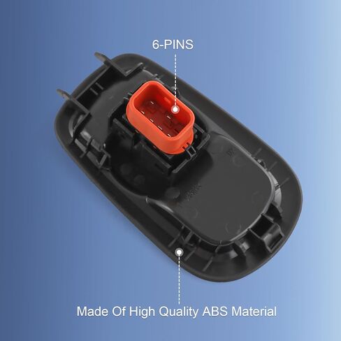 Door Window Switch Driver Side Compatible with Ford Transit MK8 Custom 2014-2019, Replace 2029885 1791339 in Saudi Arabia