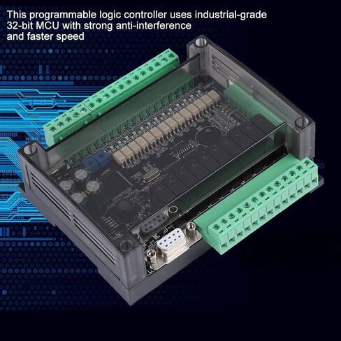 FX3U-24MR PLC Controller ، لوحة التحكم الصناعية DC 24V مع الكابل ، PLC قابلة للبرمجة تحكم وحدة تحكم ، مجموعة تحكم PLC. in Saudi Arabia