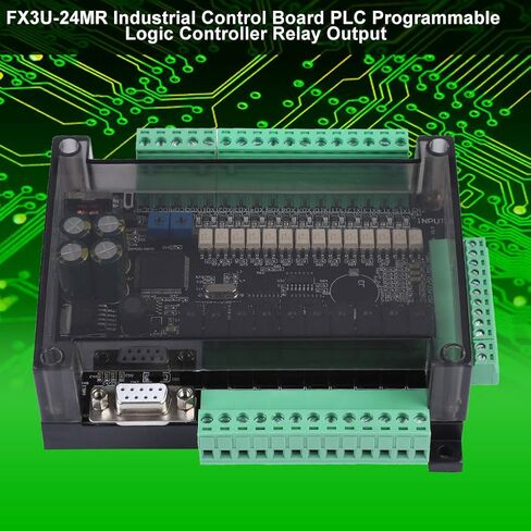 FX3U-24MR PLC Controller ، لوحة التحكم الصناعية DC 24V مع الكابل ، PLC قابلة للبرمجة تحكم وحدة تحكم ، مجموعة تحكم PLC. in Saudi Arabia