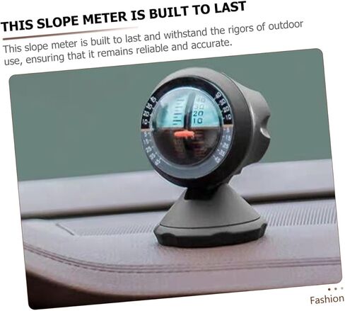 VALICLUD Car Inclinometer Level Vehicle Slope Gauge Compact Tilt Measuring Tool for Outdoor Biking Boating Driving in Saudi Arabia