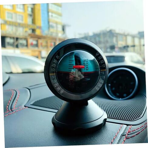 VALICLUD Car Inclinometer Level Vehicle Slope Gauge Compact Tilt Measuring Tool for Outdoor Biking Boating Driving in Saudi Arabia