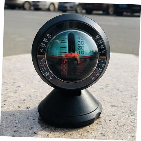 VALICLUD Car Inclinometer Level Vehicle Slope Gauge Compact Tilt Measuring Tool for Outdoor Biking Boating Driving in Saudi Arabia