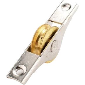 2PCS Sliding Door Roller Cabinet Copper Caster Wheel Pulley for Wardrobe Window Furniture in Saudi Arabia