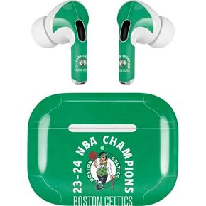 Skinit Decal Audio Skin Compatible with Apple AirPods Pro - Officially Licensed 2024 NBA Champions Boston Celtics Design in Saudi Arabia