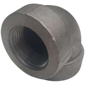 2" Black Cast Iron 90° Elbow,Malleable Iron Pipe Fitting, Female NPT Threaded, Heavy-Duty Rust-Resistant Leak-Proof, High-Pressure 300 PSI for Steam & DIY Pipe-Décor Furniture, Pack of 4 in Kuwait