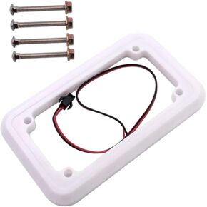 LED Coin Acceptor Frame Vending Machine Parts DIY White Sturdy Replacement Upgrade Decorative Panel with Mounting Screws in Saudi Arabia
