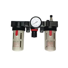 BC3000 Air Source Treatment Filter Oil Water Separator 3/8 PT Thread Pressure Regulator Kit(BC3000 PC6-03) in Saudi Arabia