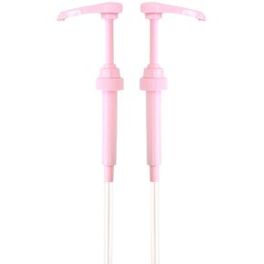 مضخة شراب القهوة الوردي لزجاجات 750 مل (حزمة من 2) تناسب الأردن نحيل ، توراني ، دافينشي ، أوبوريا و (مونين 1 لتر البلاستيك فقط) in Kuwait