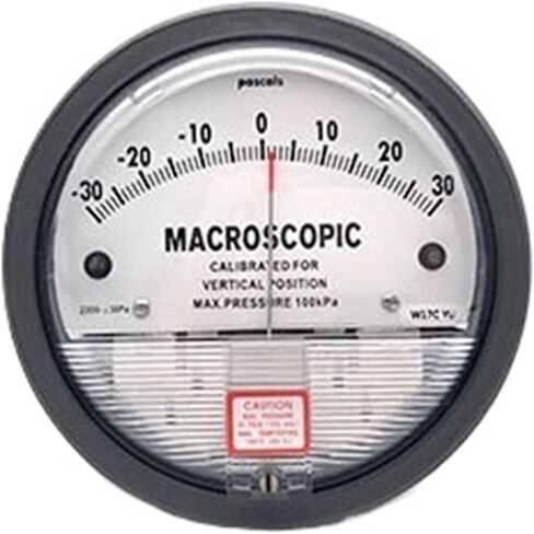 1pcs 0-30pa ، 60pa ، 100pa ، 125pa ، 250pa ، 300pa ، 500pa ، 750pa ، 1kpa ، 5kpa air micro react react meter meter (0-100pa) in Saudi Arabia