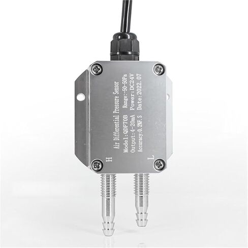 4-20mA RS485 Digital Differential Pressure Gauge -10-10Kpa -100-100Kpa to 0-10V 0-5V 1-5V Wind Air Pressure Transmitter Sensor(4-20mA-LCD,0-1Kpa) in Saudi Arabia