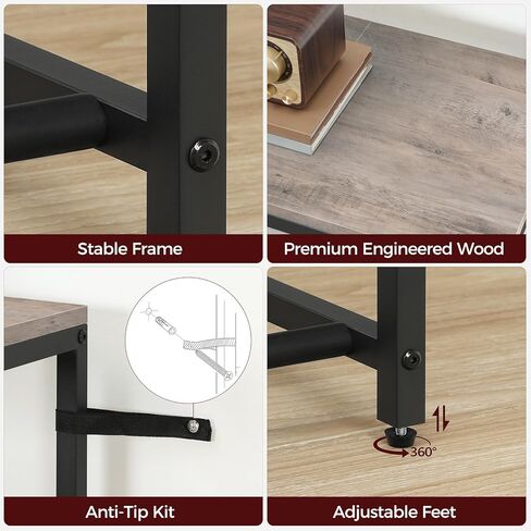 Guitar Stand, Guitar Rack for Acoustic Holder, Electric Guitar, Bass, Multiple Guitar Rack Holder for Guitars, Guitar Amp Accessories, for Home Music Studio, Greige and Black GSHG6701 in Saudi Arabia