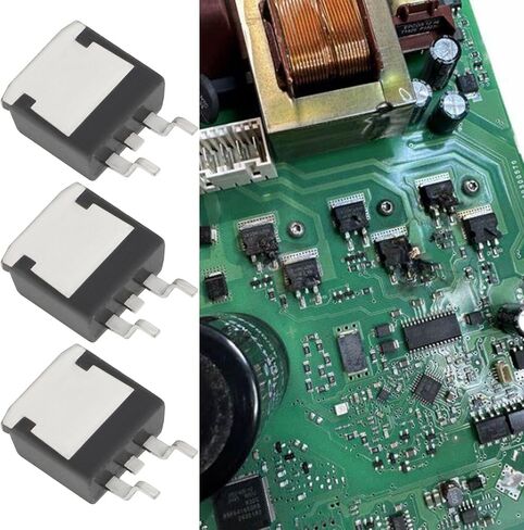 10pcs TO-263 N-Channel Transistor GB10NC60HD GB10NC60KD STGB10NC60HD 600V 10A D2PAK Compatible with Miele ELP-265 ELP-266 Spare Part in Saudi Arabia