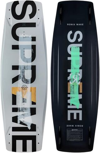 Ronix Supreme Sandwich Wakeboard ، Dove Gray/Black ، 145 سم in Saudi Arabia