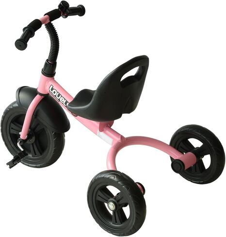 Qaba Toddler Tricycle ، Kids Trike ، دراجة ثلاثية العجلات للأطفال الصغار 2-5 سنوات ، دراجة ثلاثية العجلات للطفل الترفيهي للبنين والبنات مع الجرس الداخلي في الهواء الطلق ، الأسود in Kuwait