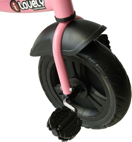 Qaba Toddler Tricycle ، Kids Trike ، دراجة ثلاثية العجلات للأطفال الصغار 2-5 سنوات ، دراجة ثلاثية العجلات للطفل الترفيهي للبنين والبنات مع الجرس الداخلي في الهواء الطلق ، الأسود in Kuwait