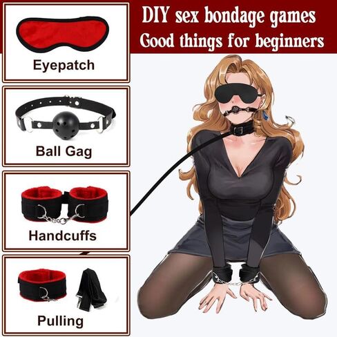 10 Piece Classic Red Nylon Fitness Set, Easy to Carry, with Manual Rope and Sleep Cover - D6 in Saudi Arabia