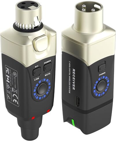 Xvive U3 Dynamic Microphone Wireless System with XLR Transmitter and Receiver in Saudi Arabia