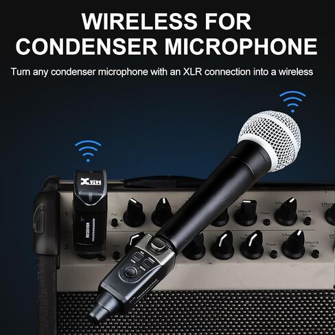 Xvive U3 Dynamic Microphone Wireless System with XLR Transmitter and Receiver in Saudi Arabia