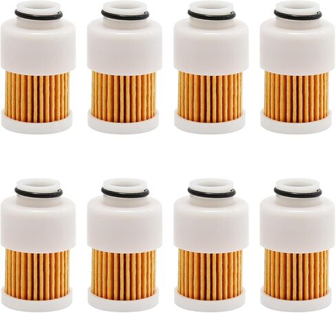 68V-24563-00-00 Fuel Filters Replacement for Mercury 881540 Sierra 18-7979 Yamaha 4 Stroke Outboard 50HP 60HP 75HP 90HP 115HP Motors, Pack of 4 in Saudi Arabia