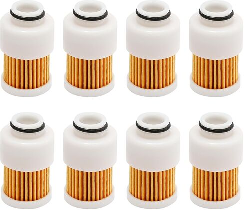 68V-24563-00-00 Fuel Filters Replacement for Mercury 881540 Sierra 18-7979 Yamaha 4 Stroke Outboard 50HP 60HP 75HP 90HP 115HP Motors, Pack of 4 in Saudi Arabia
