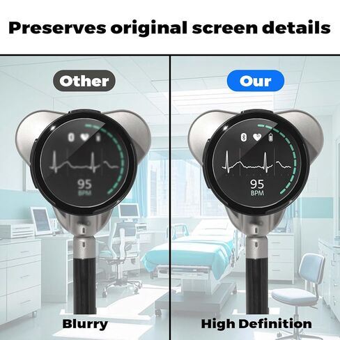 2 حزمة شاشة شاشة زجاجية مقسّمة لـ EKO Core 500 ™ الطبيعي الرقمي ، واقي شاشة خالية من الفقاعات الخالية in Saudi Arabia