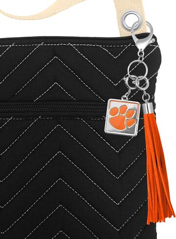 Littlearth NCAA Clemson Tigers Tassel محفظة ، لون الفريق ، 4.5 بوصة in Saudi Arabia