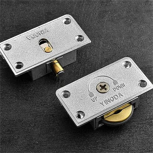 Rollers Sliding Door Wheel Cupboard Pulley Hanging Wardrobes Furniture Bedroom/Wardrobe Doors(338 Plastic) in Saudi Arabia