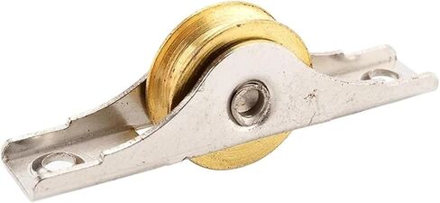 4PCS Sliding Door Roller Cabinet Copper Caster Wheel Pulley Runners for Wardrobe Window Furniture Hardware in Saudi Arabia
