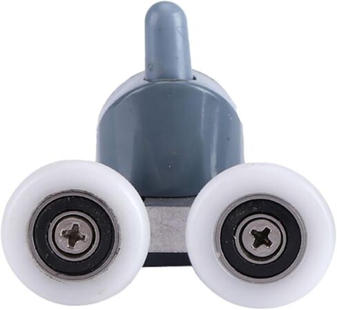 8 x Twin Bottom Top Shower Door Rollers Pulleys Wheels Runners Bathroom Door Accessories in Saudi Arabia